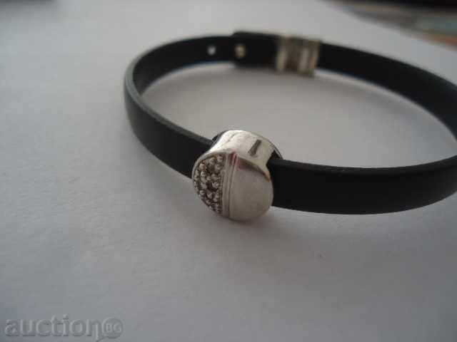 Δημοπρασία ΓΥΝΑΙΚΕΣ βραχιόλια σιλικόνης και ασήμι