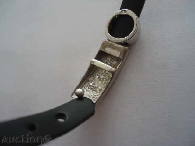 ΓΥΝΑΙΚΕΣ βραχιόλια σιλικόνης και ασήμι - 7