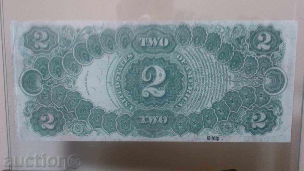 λογαριασμούς Souvenir - $ 2 1917 - 5 λογαριασμούς Souvenir - $ 2 1917 - 5