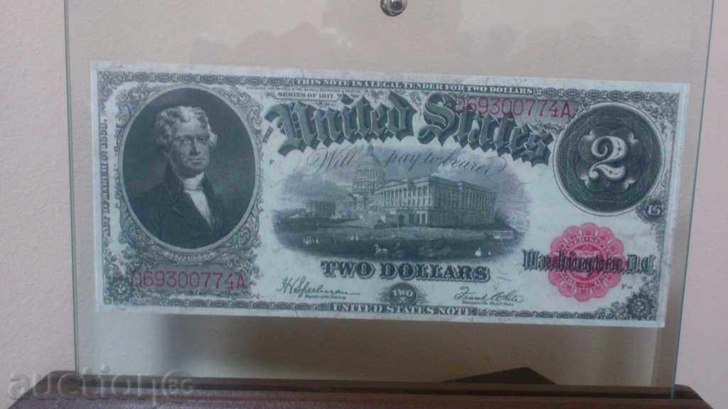 Souvenir Banknotes - $ 2 1917