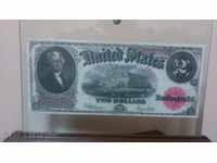λογαριασμούς Souvenir - $ 2 1917