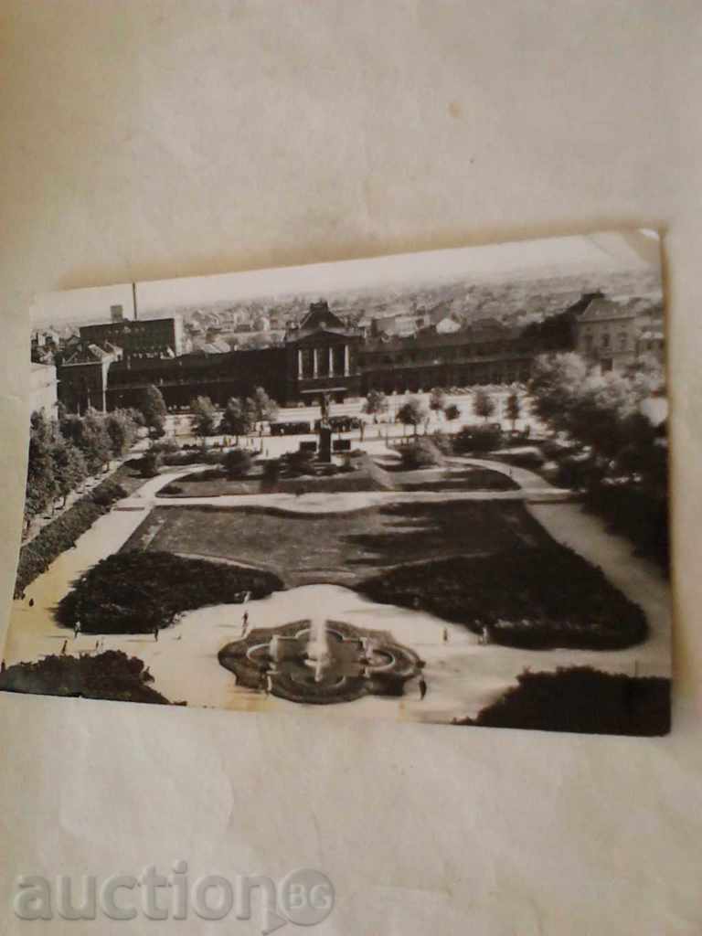 Пощенска картичка Zagreb Kolodvor 1964