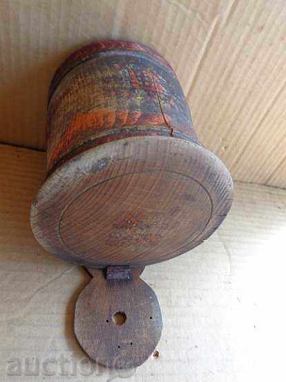 Auction Very old spoon, salt, wood, mortar Auction Very old spoon, salt, wood, mortar