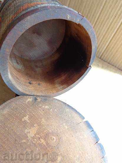 Very old spoon, salt, wood, mortar - 5 Very old spoon, salt, wood, mortar - 5