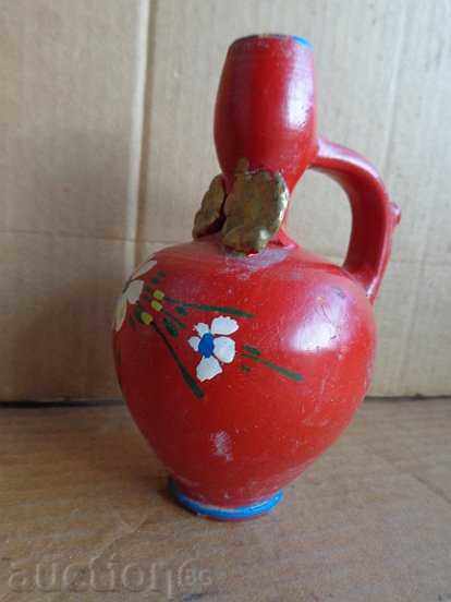 Δημοπρασία Παλιό πολύχρωμο κανάτι, στάμνα, βαρδουλάκι, κεραμικό Δημοπρασία Παλιό πολύχρωμο κανάτι, στάμνα, βαρδουλάκι, κεραμικό