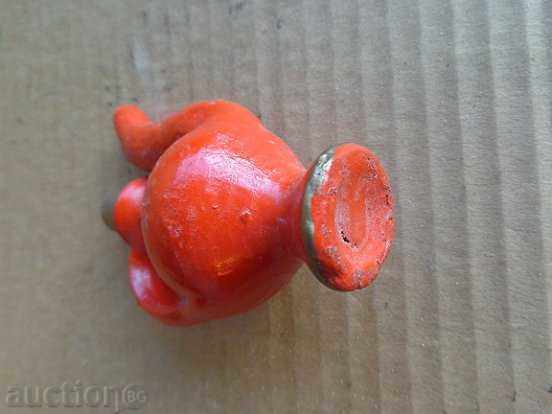 Стара шарена стомничка, стомна, бърдуче, керамика - 5 Стара шарена стомничка, стомна, бърдуче, керамика - 5