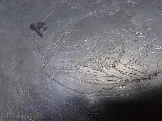 Auction Old tray, tray, tray, Principality of Bulgaria Auction Old tray, tray, tray, Principality of Bulgaria