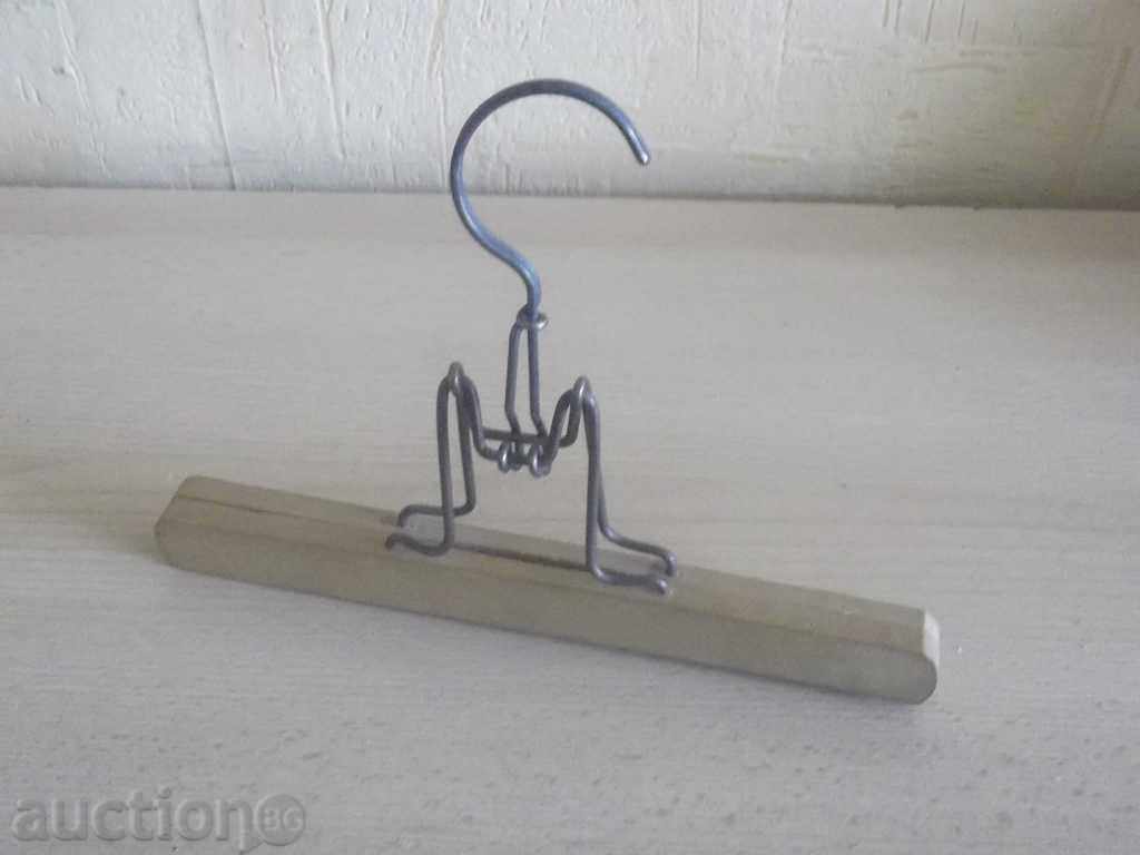 Auction  No. 1873 old wooden hanger