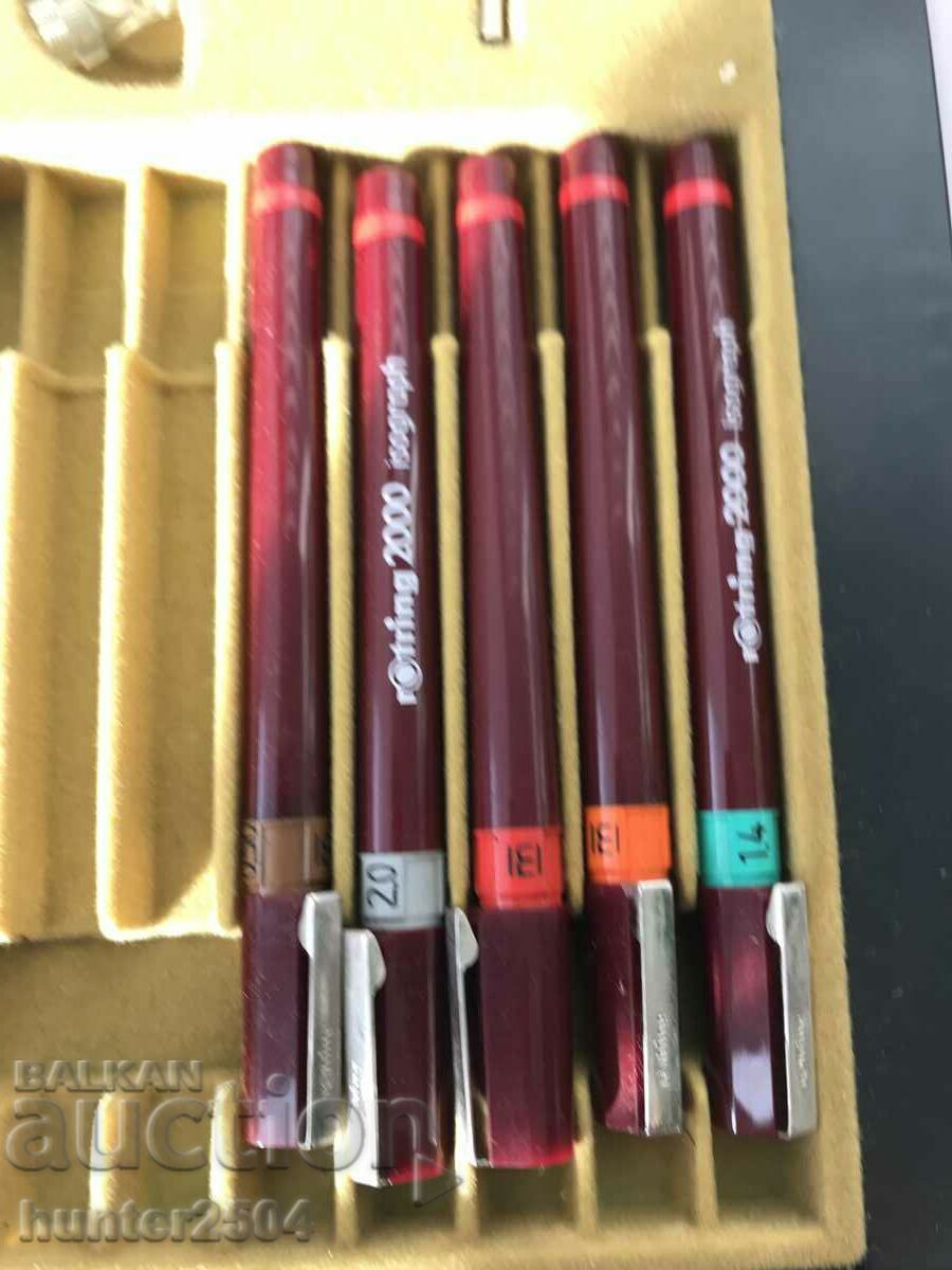 Rapidographs Rotring2000-part of a set with price 39.95 BGN | € 20.43 Rapidographs Rotring2000-part of a set with price 39.95 BGN | € 20.43