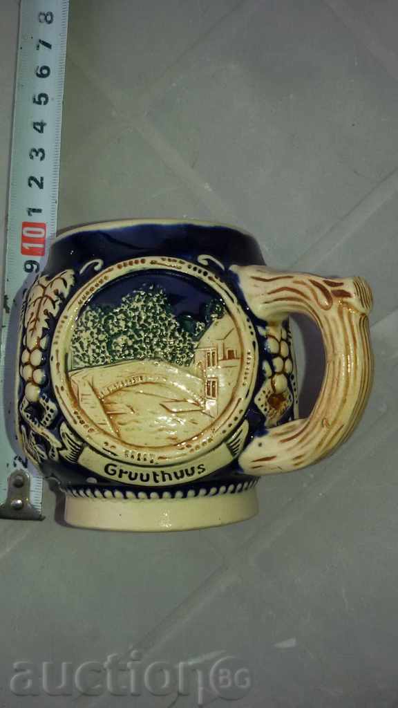 Delivery of mug glass mirrored retro vintage Delivery of mug glass mirrored retro vintage