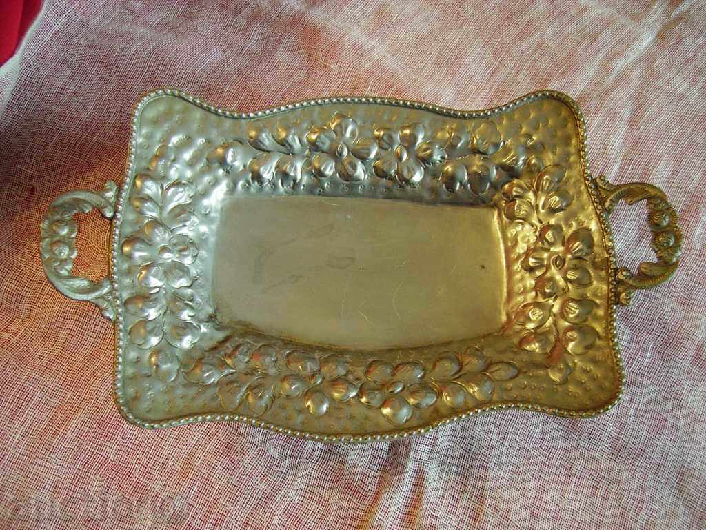 Sell a beautiful metal tray. with price 35.00 BGN | € 17.90 Sell a beautiful metal tray. with price 35.00 BGN | € 17.90
