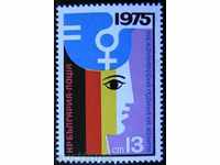 1975 Anul internațională a femeii.