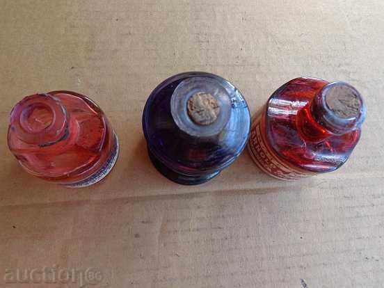 Lot old ink bottles, bottles, ink cartridges - 5 Lot old ink bottles, bottles, ink cartridges - 5