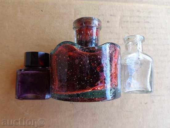 Lot old ink bottles, bottles, ink cartridges - 5 Lot old ink bottles, bottles, ink cartridges - 5
