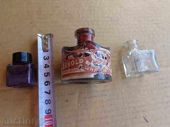 Lot old ink bottles, bottles, ink cartridges Lot old ink bottles, bottles, ink cartridges