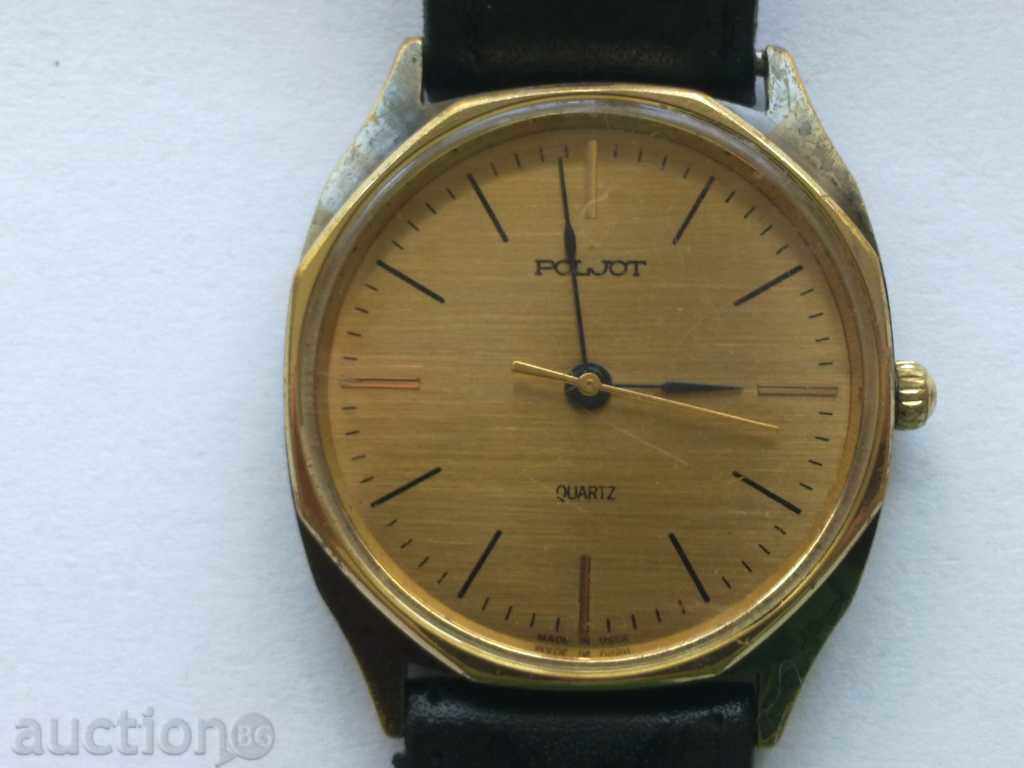 Позлатен часовник Полет - кварц