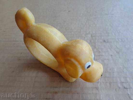 Children's rubber toy, rubber dog, pacifier - Bulgaria