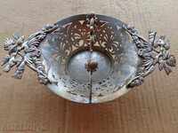 Bonbonniera renascentista, argint, cos Sachan, farfurie, REDKAZ