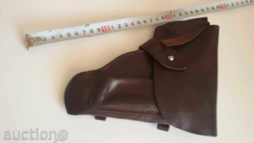 a leather old gun holster
