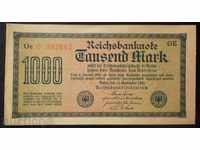 Банkнота  Германия  1000  Марки  1922 UNC