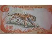 Banknota Vietnam 500 Dong 1972 UNC