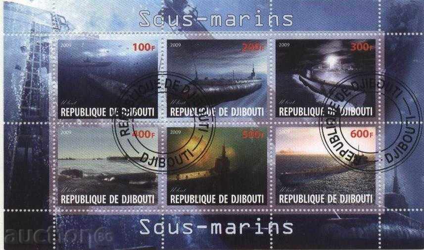 Blocked Submarine Ships 2009 from Djibouti