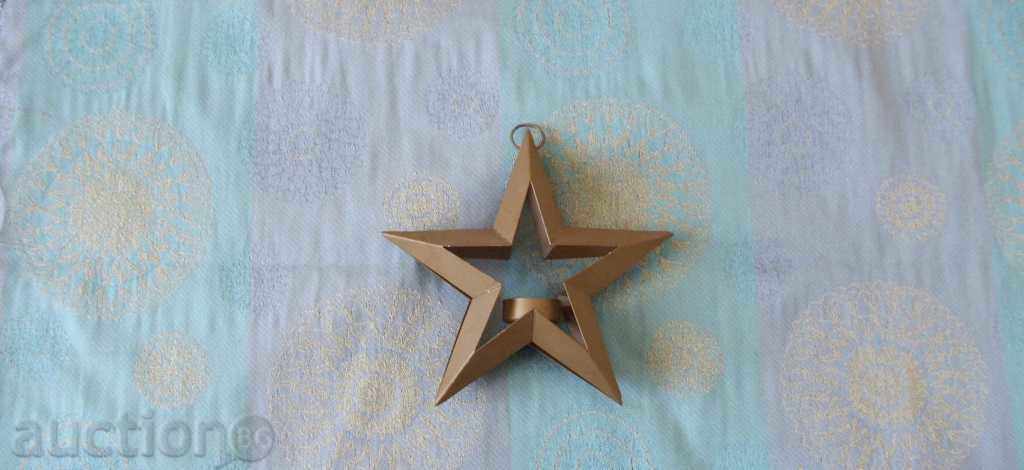 Pentagram, candlestick ... with price 12.00 BGN | € 6.14 Pentagram, candlestick ... with price 12.00 BGN | € 6.14