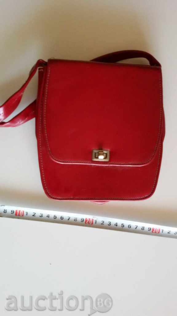 Geantă veche lăcuită retro vintage Geantă veche lăcuită retro vintage