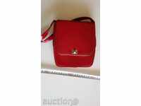 Geantă veche lăcuită retro vintage