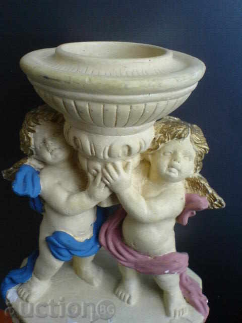 Όμορφη κηροπήγιο με τους αγγέλους με τιμή 16.00 BGN | € 8.18 Όμορφη κηροπήγιο με τους αγγέλους με τιμή 16.00 BGN | € 8.18