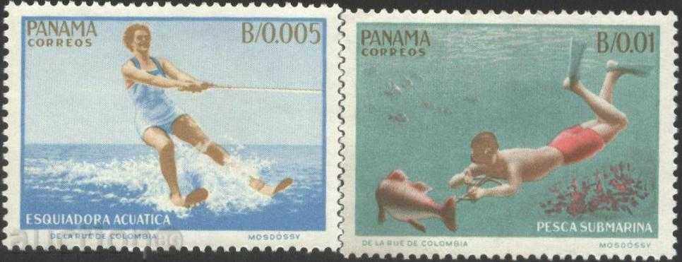 Чисти марки Спорт 1964 от Панама