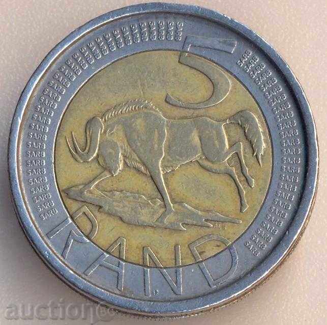 South Africa 5 ranks 2005
