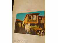 Пощенска картичка Несебър Стария град 1977