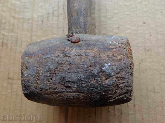 Old wooden hammer, tool, implement - 6 Old wooden hammer, tool, implement - 6