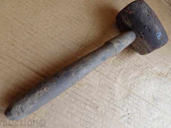 Old wooden hammer, tool, implement - 7 Old wooden hammer, tool, implement - 7