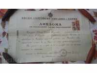 висше Търговско Училище Варна ДИПЛОМА И СВИДЕТЕЛСВО