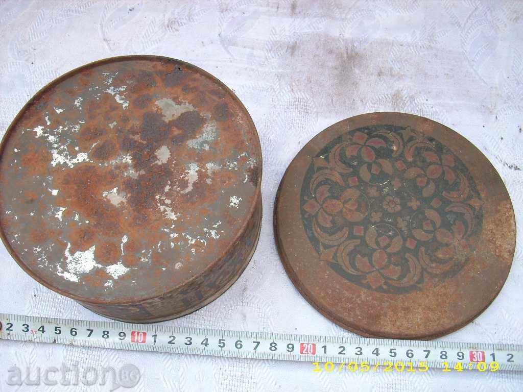 METAL BOX OF TAHAN HALVA - 6 METAL BOX OF TAHAN HALVA - 6