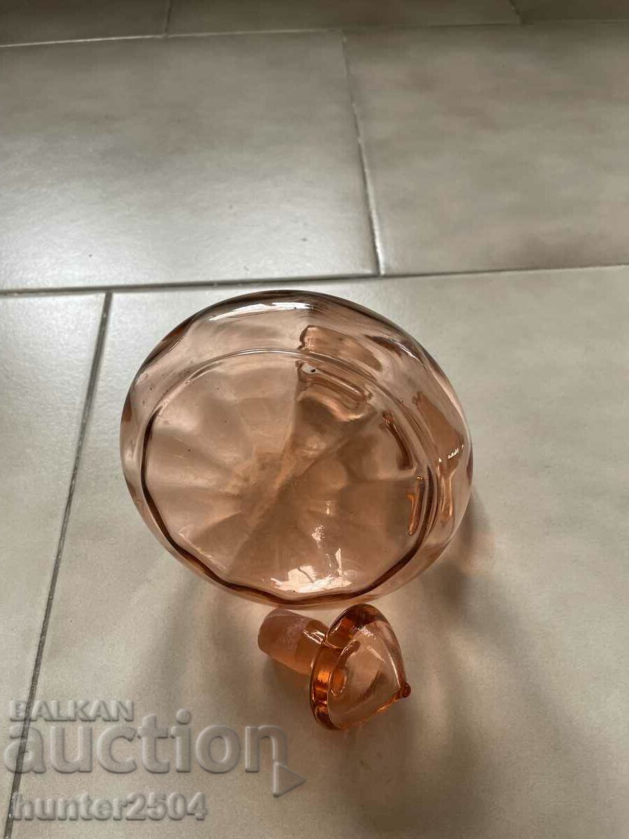 Liquor bottle-17 cm, color, glass with price 24.95 BGN | € 12.76 Liquor bottle-17 cm, color, glass with price 24.95 BGN | € 12.76