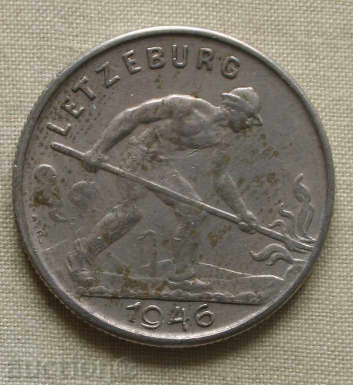 1 франк 1946   Люксембург с цена € 1.28 | 2.50 лв.