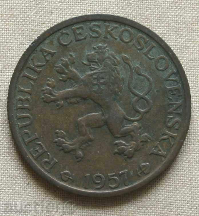 1 Coroana 1957 Cehoslovacia cu preț € 0.41 | 0.80 BGN