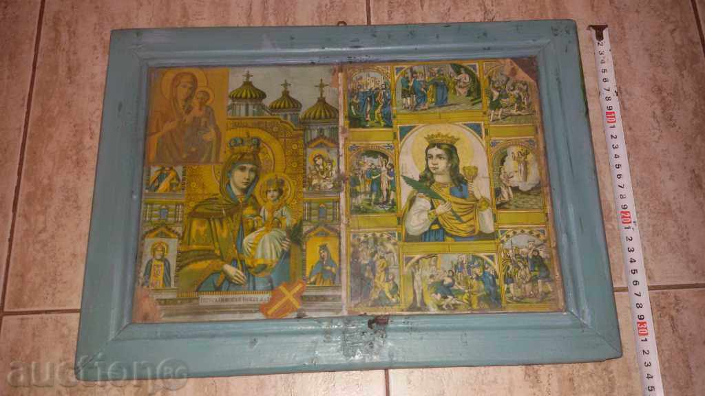 icon lithography Virgin Mary the god's mother - 5 icon lithography Virgin Mary the god's mother - 5