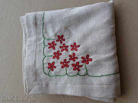 Hand-embroidered cardboard, blanket, embroidery - 6