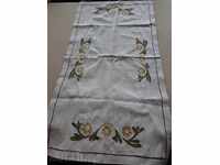 brodate de mână carouri, față de masă, broderie, broderie