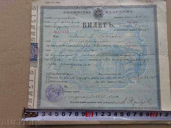 Παράδοση έγγραφο του εισιτηρίου, το βιβλίο, άδεια, άδεια, επιστολόχαρτα Παράδοση έγγραφο του εισιτηρίου, το βιβλίο, άδεια, άδεια, επιστολόχαρτα