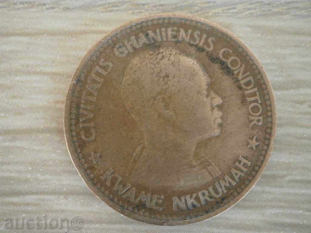 Auction Ghana 1958 - 1 penny, 105 m Auction Ghana 1958 - 1 penny, 105 m