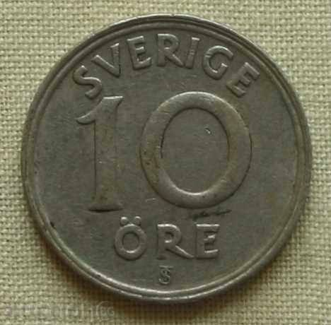 10 оре  1946 ST  Швеция - никел