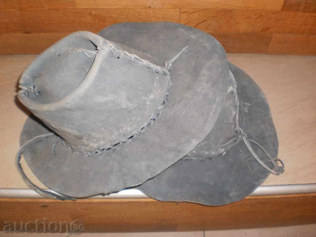 Indiana Jones' hat from an African buffalo in gray with price 55.00 BGN | € 28.12 Indiana Jones' hat from an African buffalo in gray with price 55.00 BGN | € 28.12