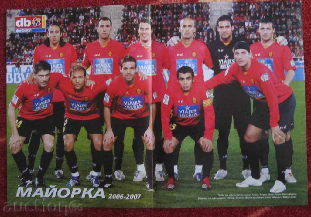 poster football Mallorca