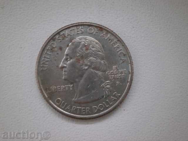 Четвърт долар-САЩ, 2000 г., 3W