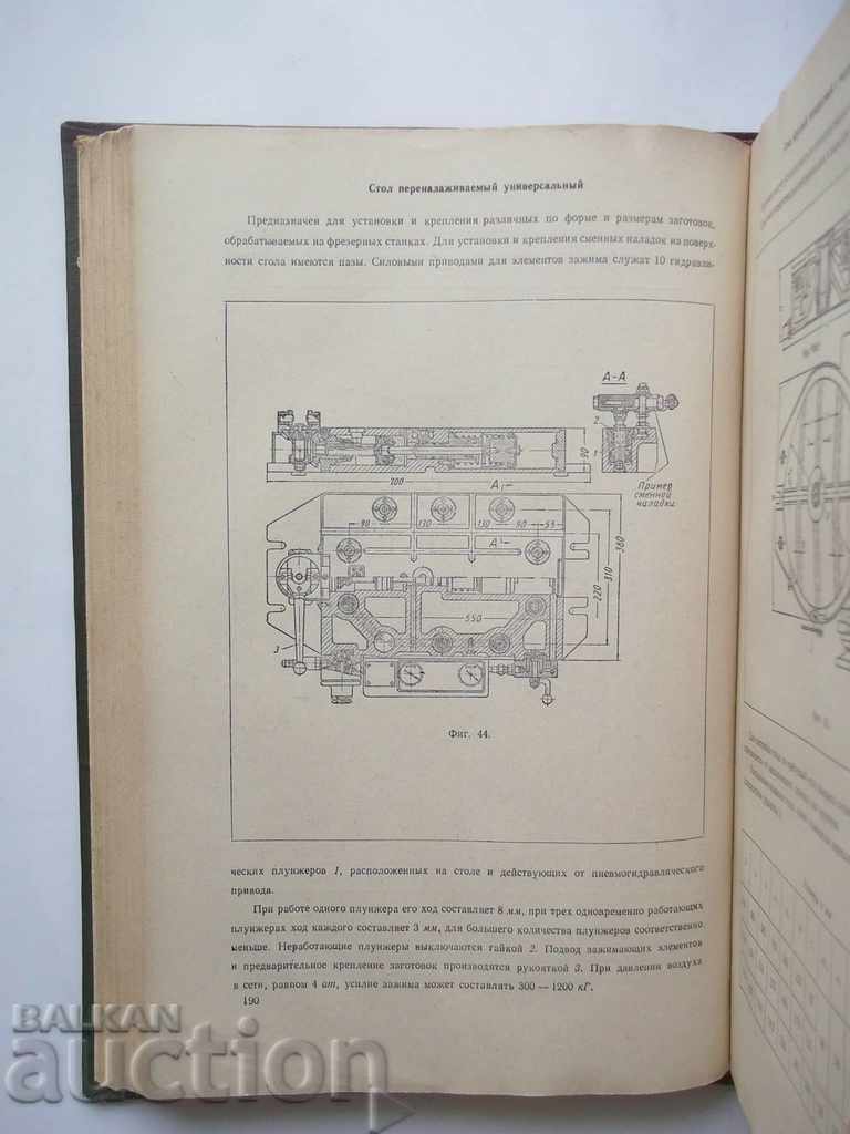 Παράδοση Συσκευές για μηχανές κοπής μετάλλων - Goroshkin 1962 Παράδοση Συσκευές για μηχανές κοπής μετάλλων - Goroshkin 1962